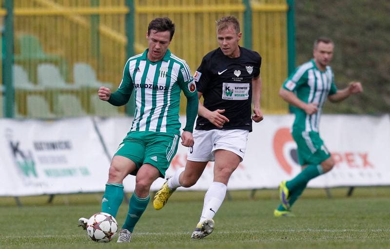 Football. I Liga. Rozwoj Katowice - Olimpia Grudziadz. 21.11.2015