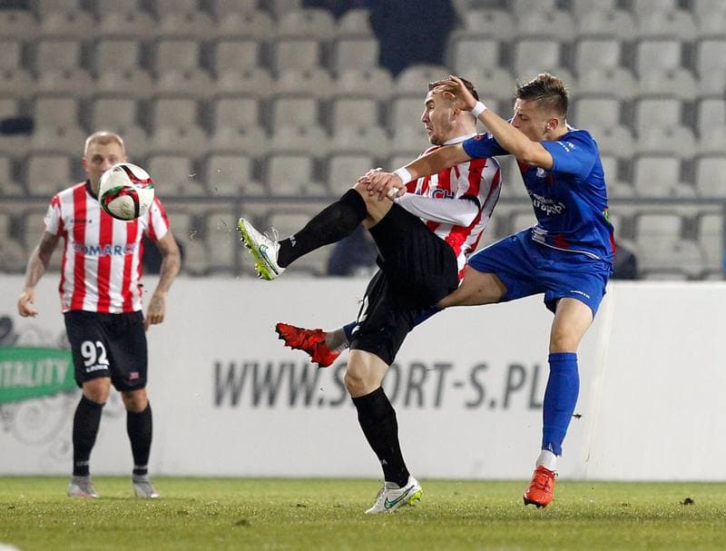 Football. PKO BP Ekstraklasa. Cracovia Krakow - Podbeskidzie Bielsko Biala. 02.12.2015