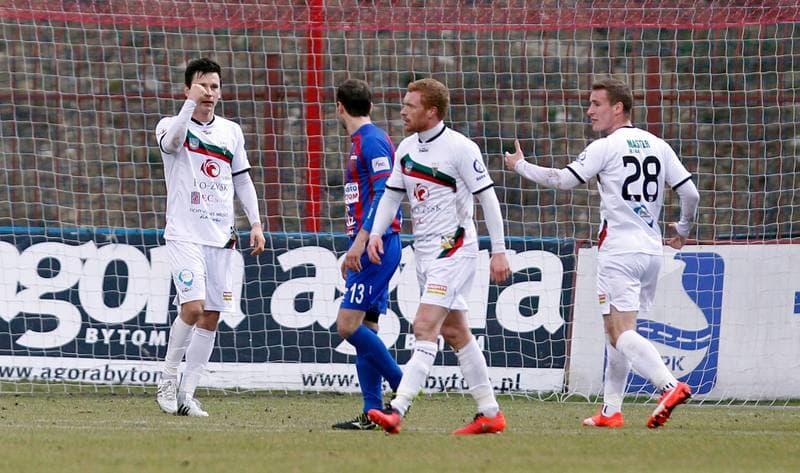 Football. II Liga. Polonia Bytom - GKS Tychy. 13.03.2016
