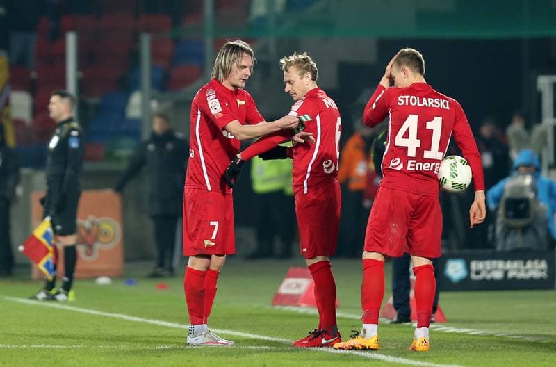 Football. Ekstraklasa. Gornik Zabrze - Lechia Gdansk. 13.03.2016