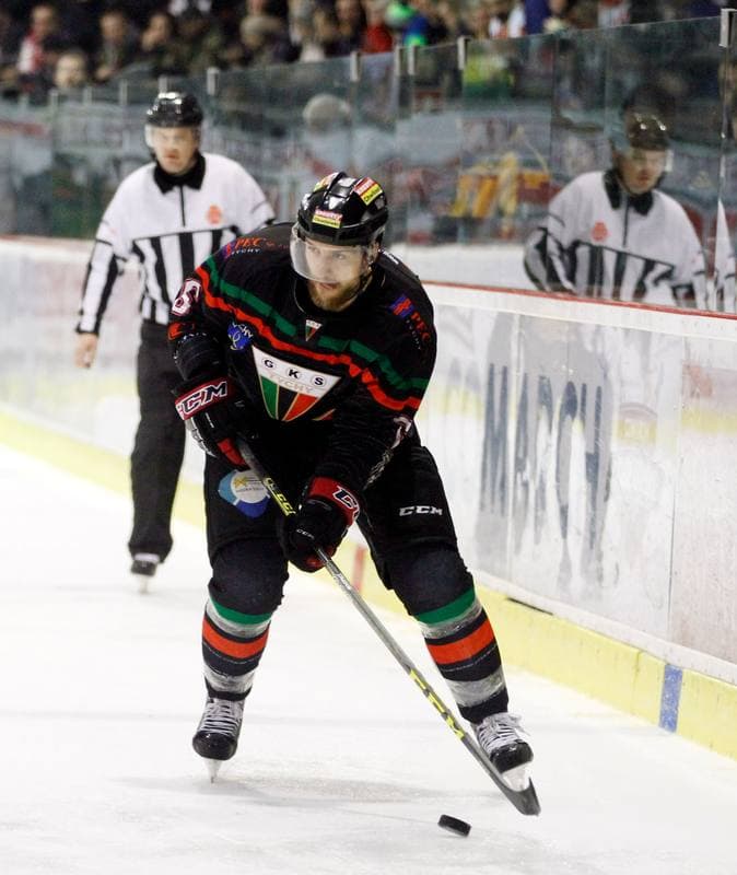 Ice Hockey. Polish Hockey League. Comarch Cracovia - GKS Tychy. 22.03.2016