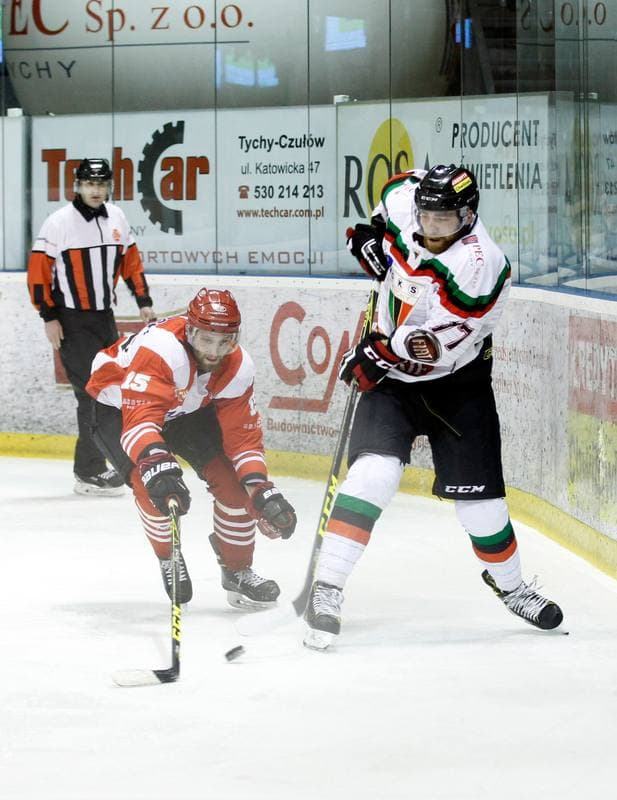 Ice Hockey. Polish Hockey League. GKS Tychy - Comarch Cracovia. 24.03.2016