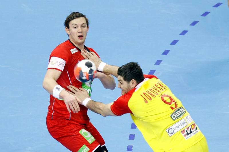 Handball. EHF Euro 2016. Macedonia - Norway. 25.01.2016