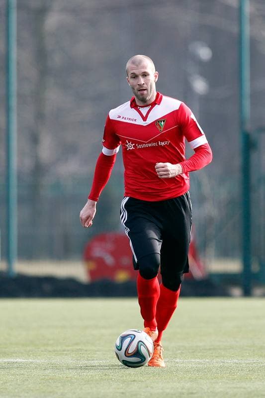 Football. Sparing. Zaglebie Sosnowiec - GKS Tychy. 27.01.2016