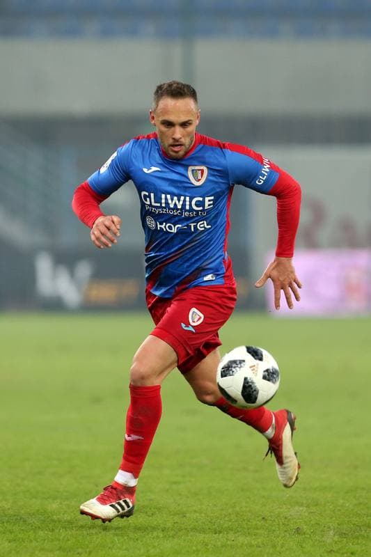 Football. Lotto Ekstraklasa. Piast Gliwice - Jagiellonia Bialystok. 12.02.2018