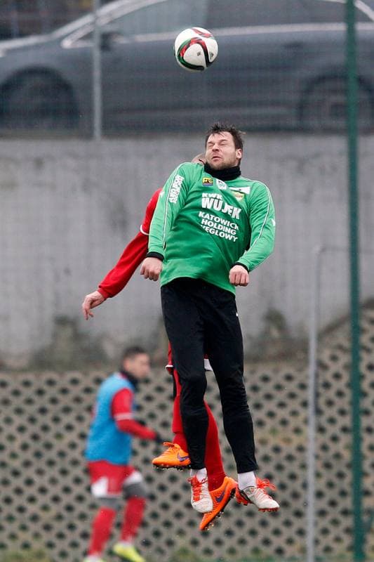 Football. I liga. Rozwoj Katowice - Polonia Bytom. 13.02.2016