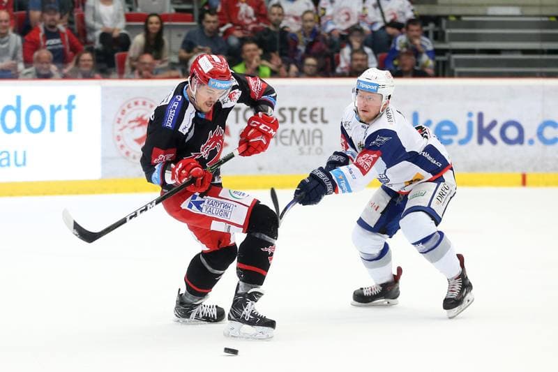 Ice Hockey. Tipsport Extraliga. Ocelari Trinec - Kometa Brno. 14.04.2018