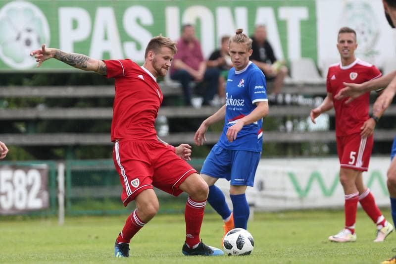 Football. Sparing. Podbeskidzie Bielsko-Biala - Piast Gliwice. 07.07.2018