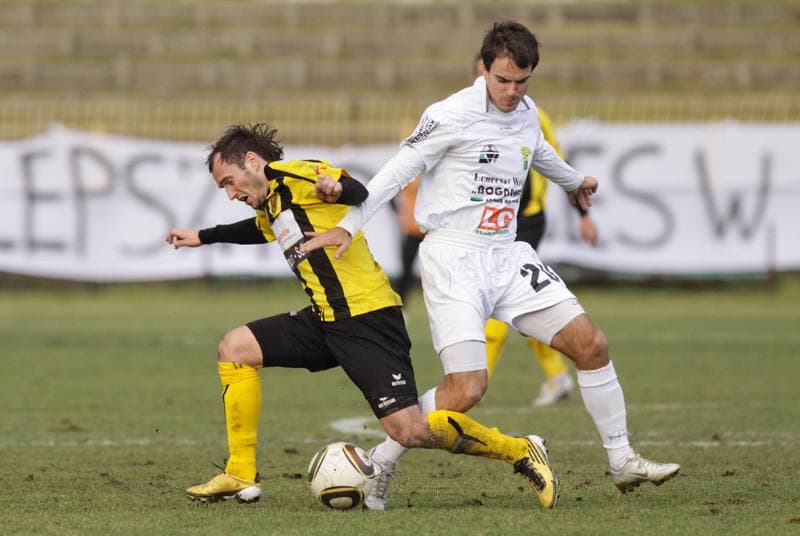 Football. I liga. Ruch Radzionkow - Gornik Leczna. 13.11.2010