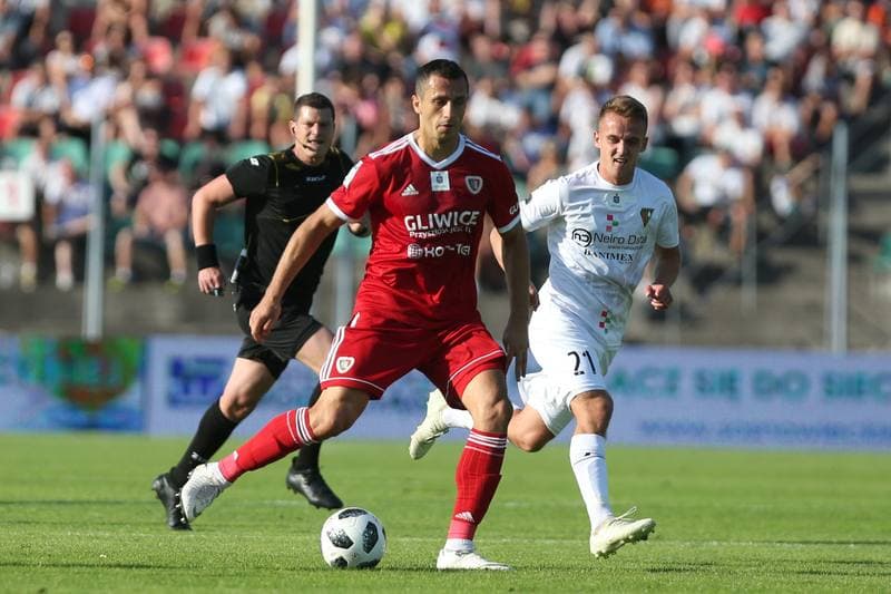 Football. Lotto Ekstraklasa. Zaglebie Sosnowiec - Piast Gliwice. 23.07.2018