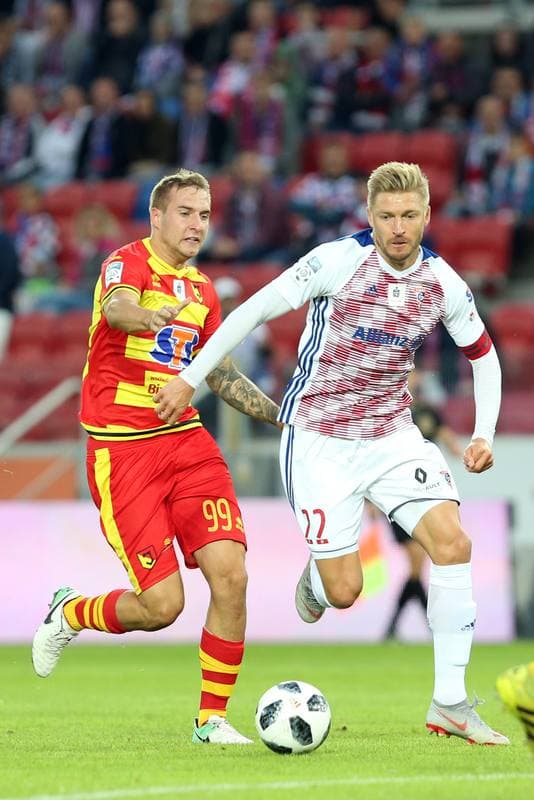 Football. Lotto Ekstraklasa. Gornik Zabrze - Jagiellonia Bialystok. 23.09.2018