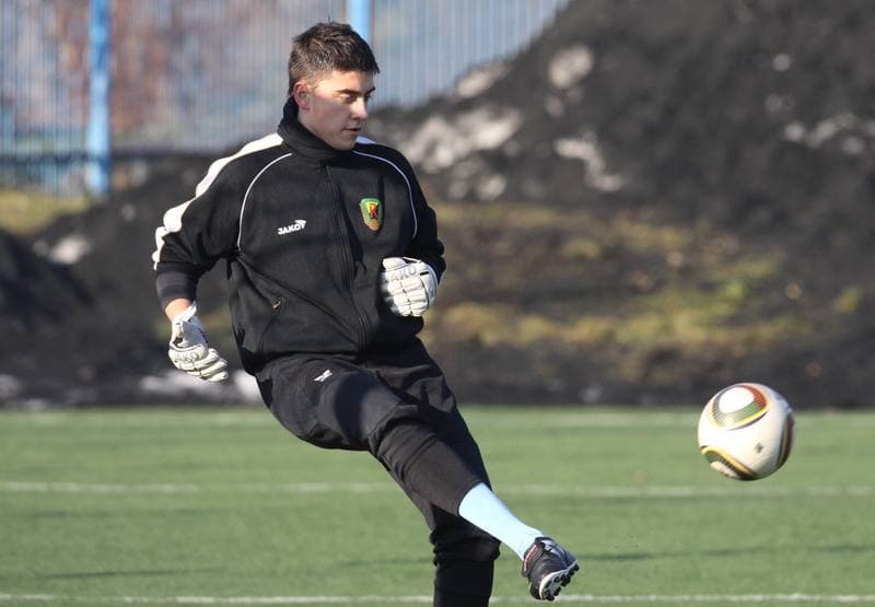 Football. Ruch Radzionkow. Training. 17.01.2011
