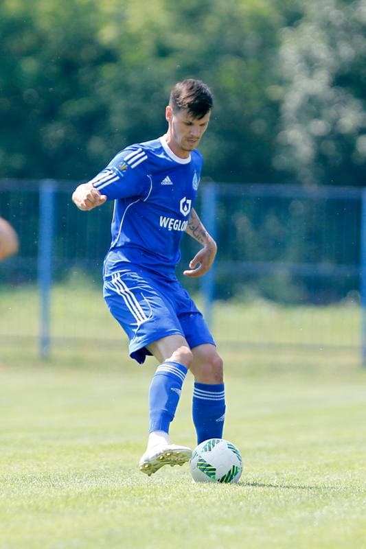 Football. Sparing. Ruch Chorzow - Rakow Czestochowa. 29.06.2016
