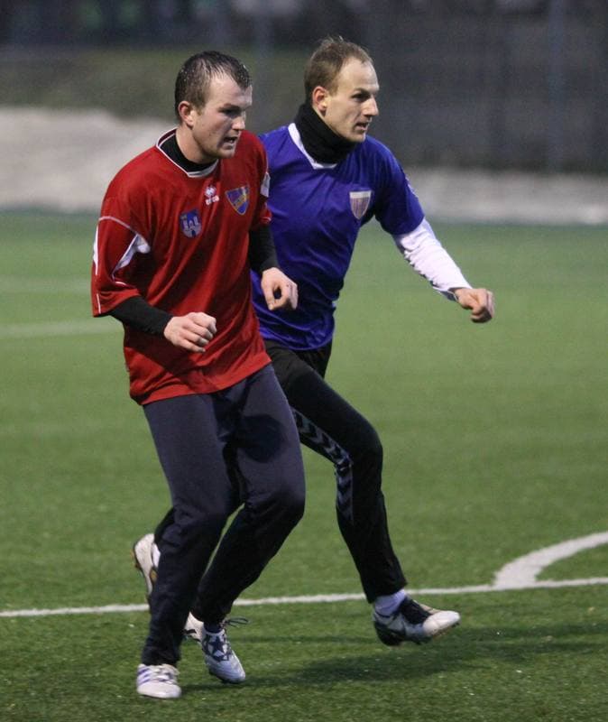 Football. Sparing. Polonia Bytom - Rakow Czestochowa. 19.01.2011