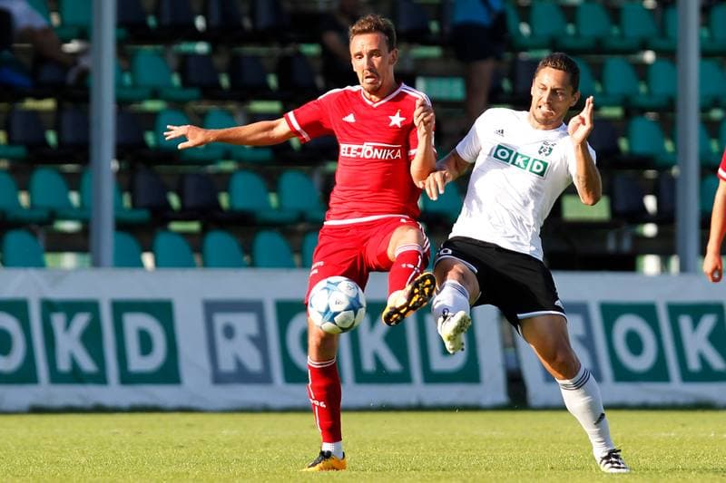 Football. Sparing. MFK Karvina - Wisla Krakow. 05.07.2016