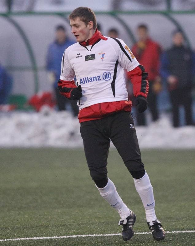 Football. Sparing. Gornik Zabrze - Hutnik Krakow. 28.01.2011