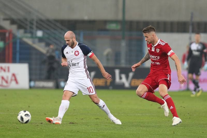 Football. Lotto Ekstraklasa. Piast Gliwice - Wisla Krakow. 02.11.2018