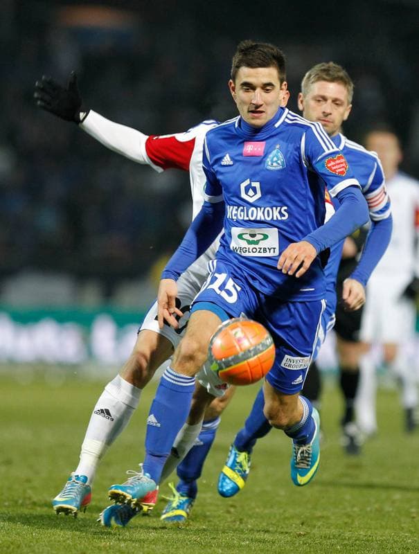 Football. T-Mobile Ekstraklasa. Ruch Chorzow - Gornik Zabrze. 04.10.2014