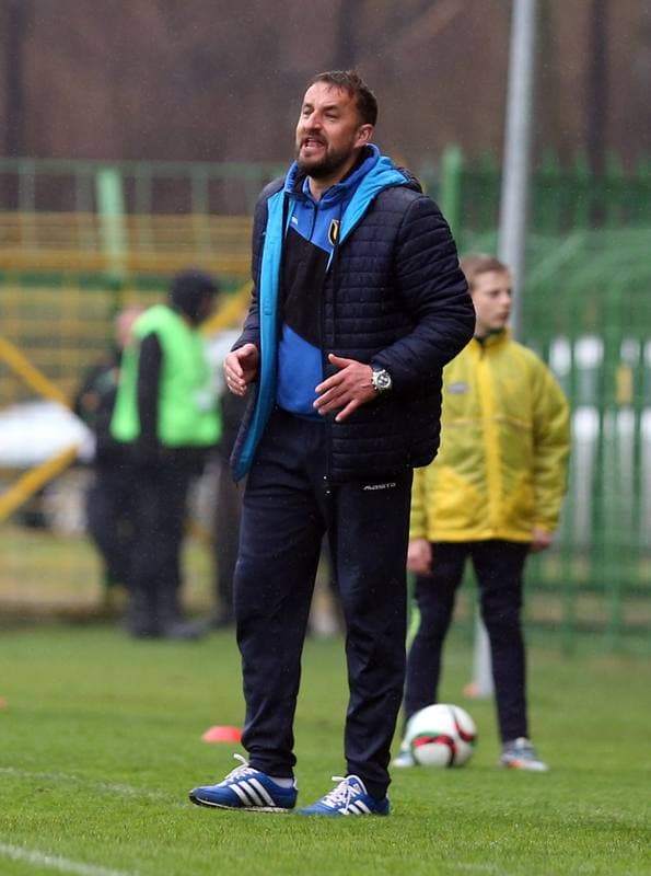 Football. I Liga. Rozwoj Katowice - Zawisza Bydgoszcz. 09.04.2016