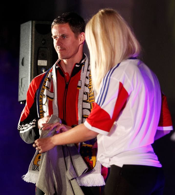 Football. Gornik Zabrze. Team Presentation. 08.02.2014