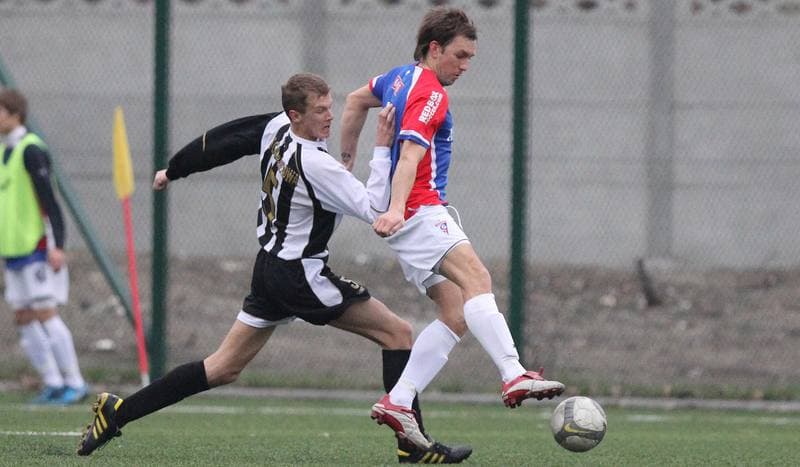 Football. Puchar Polski. Gornik II Zabrze - Gazobudowa Zabrze. 06.04.2011