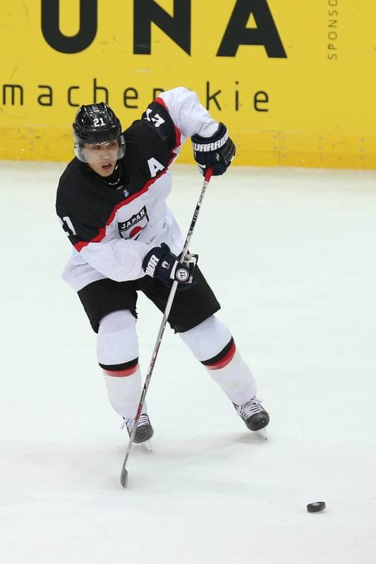 Ice Hockey. World Championship Division 1A. Poland - Japan. 29.04.2016