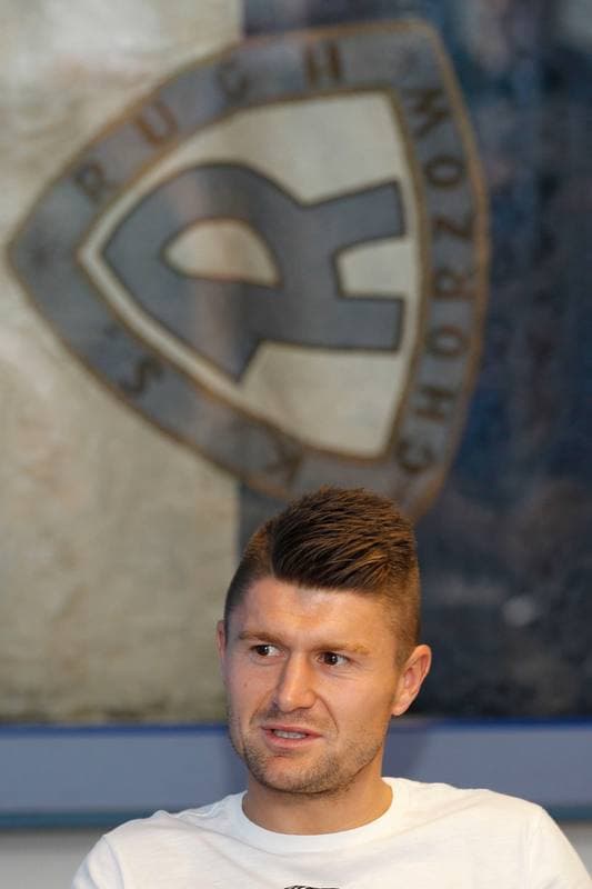 Football. Ruch Chorzow. Press Conference. 05.07.2016