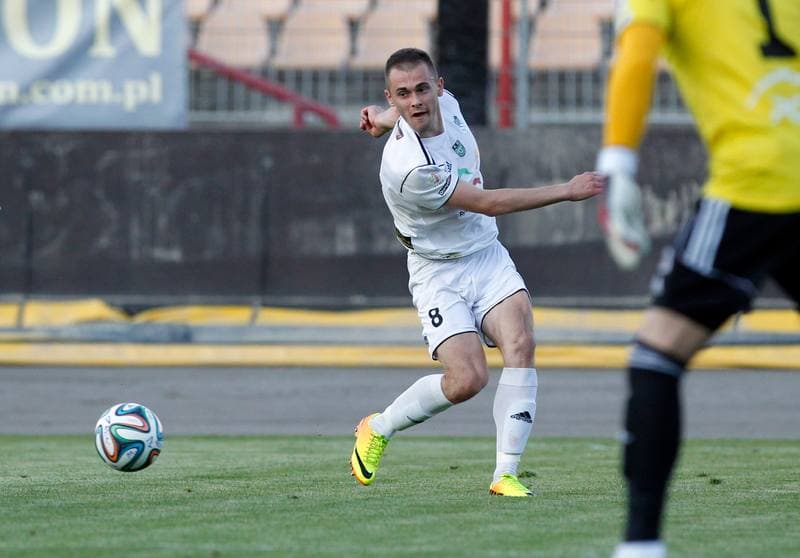 Football. I Liga. Energetyk ROW Rybnik - GKS Belchatow. 09.05.2014
