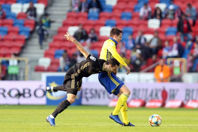 Football. Lotto Ekstraklasa. Gornik Zabrze - Arka Gdynia. 22.04.2019