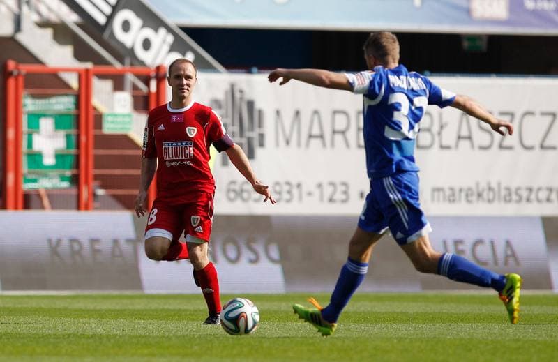 Football. Benefis Jaroslawa Kaszowskiego. Piast Gliwice - Ruch Chorzow. 12.10.2014