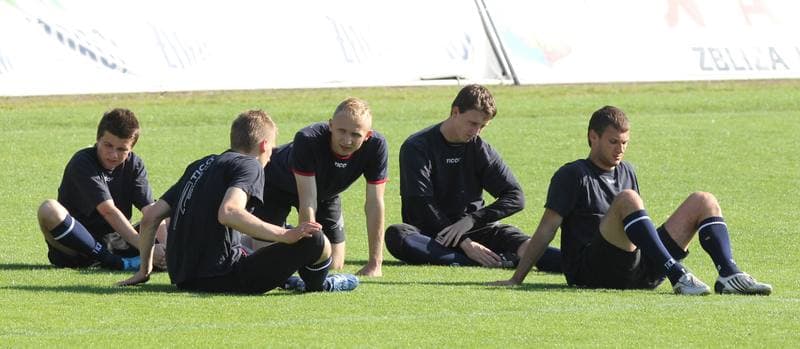Football. Odra Wodzislaw. Training. 06.06.2011