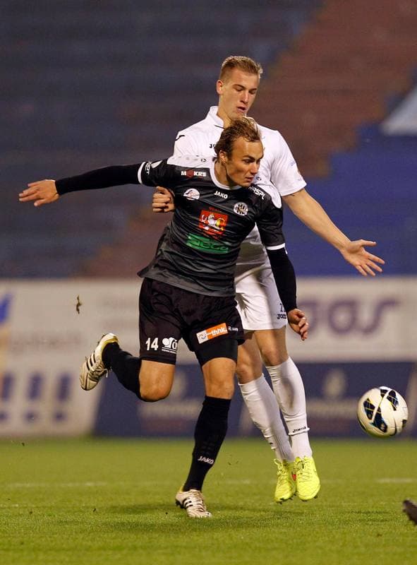 Football. SYNOT LIGA. Banik Ostrava - FC Hradec Kralove. 01.11.2014