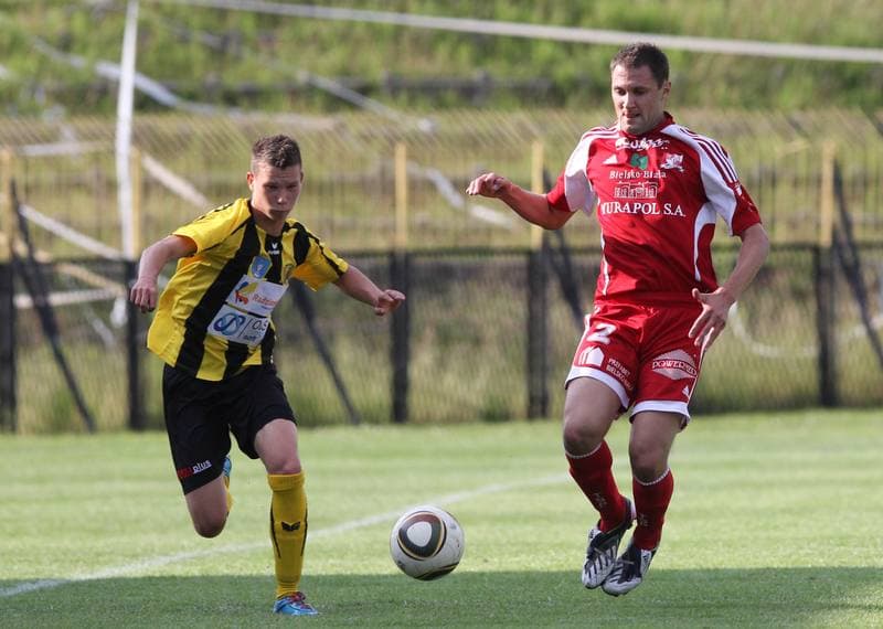 Football. I liga. Ruch Radzionkow - Podbeskidzie Bielsko-Biala. 11.06.2011