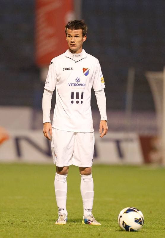 Football. SYNOT LIGA. Banik Ostrava - FC Hradec Kralove. 01.11.2014