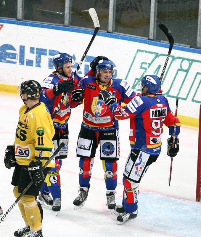 Ice Hockey. Tauron Hokej Liga. HC GKS Katowice - Podhale Nowy Targ. 04.01.2015