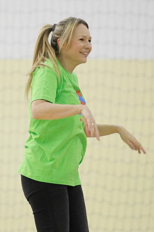 Volleyball. European Championship. Promotional Action. 05.12.2016