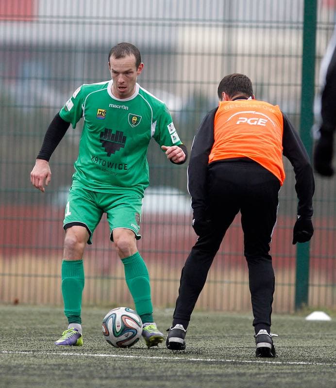 Football. Friendly Match. GKS Belchatow - GKS Katowice. 21.02.2015