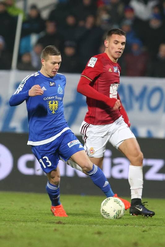 Football. Lotto Ekstraklasa. Ruch Chorzow - Wisla Krakow. 16.12.2016