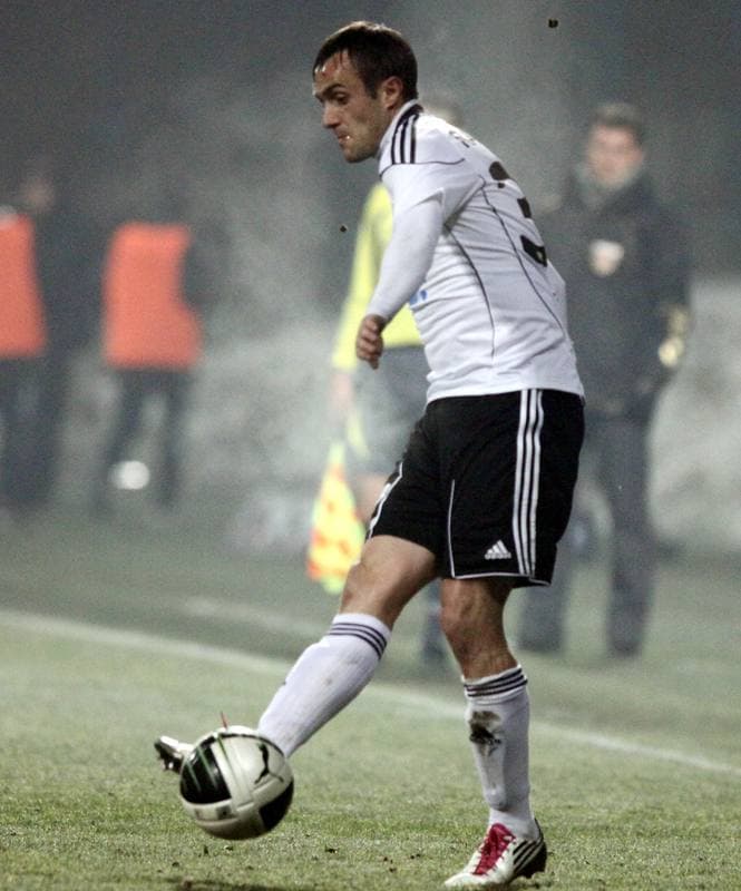 Football. Ekstraklasa. Polonia Bytom - Legia Warsaw. 26.11.2010
