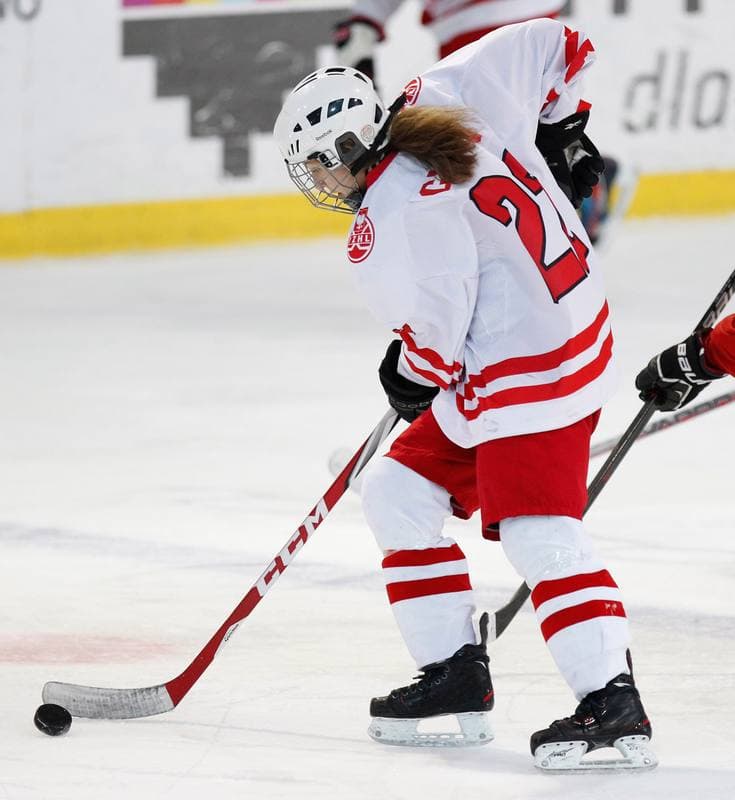Ice Hockey. U18 Women's World Championship Division I. Poland - Denmark. 25.01.2015