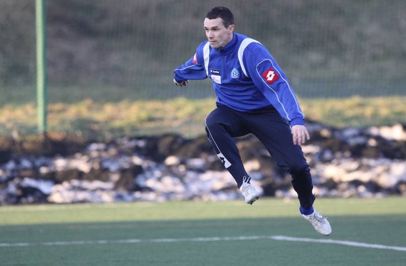 Football. Ruch Chorzow. Training. 05.09.2012