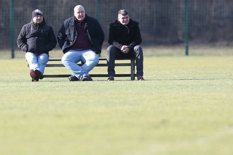 Football. Sparing. Zaglebie Sosnowiec - Polonia Bytom. 25.02.2017