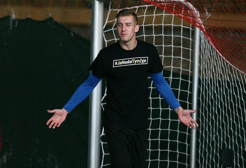 Football. GKS Katowice. Training. 19.01.2015