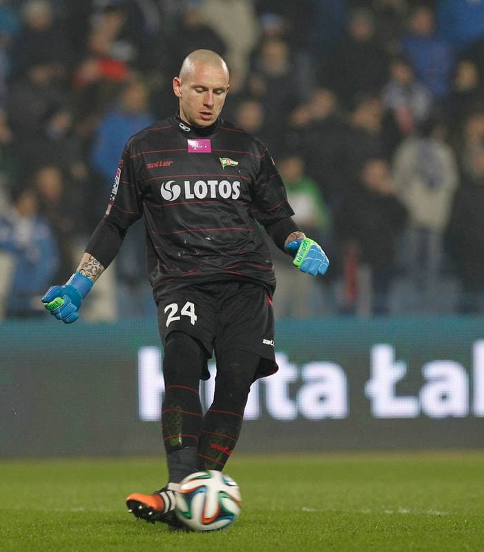 Football. T-Mobile Ekstraklasa. Ruch Chorzow - Lechia Gdansk. 27.02.2015