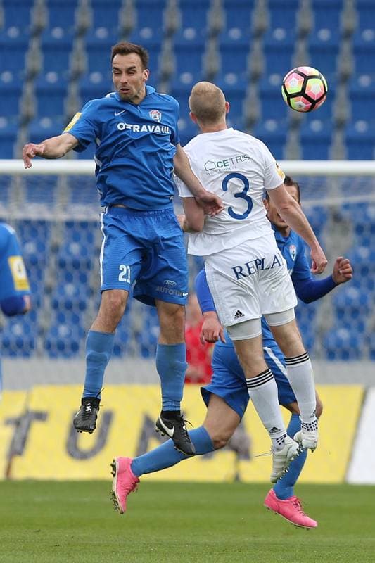 Football. Fortuna Narodni Liga. MFK Vitkovice - Banik Ostrava. 10.05.2017