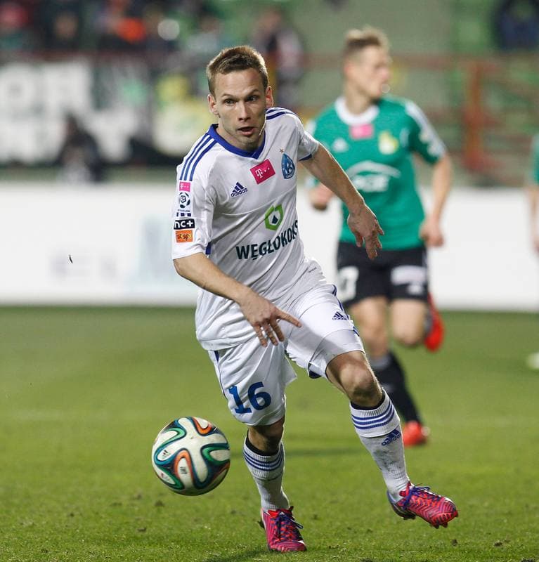 Football. T-Mobile Ekstraklasa. GKS Belchatow - Ruch Chorzow. 16.03.2015