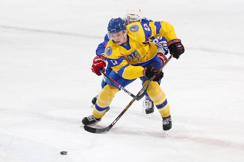 Ice Hockey. Euro Ice Hockey Challenge. Ukraine - Slovenia. 11.02.2017