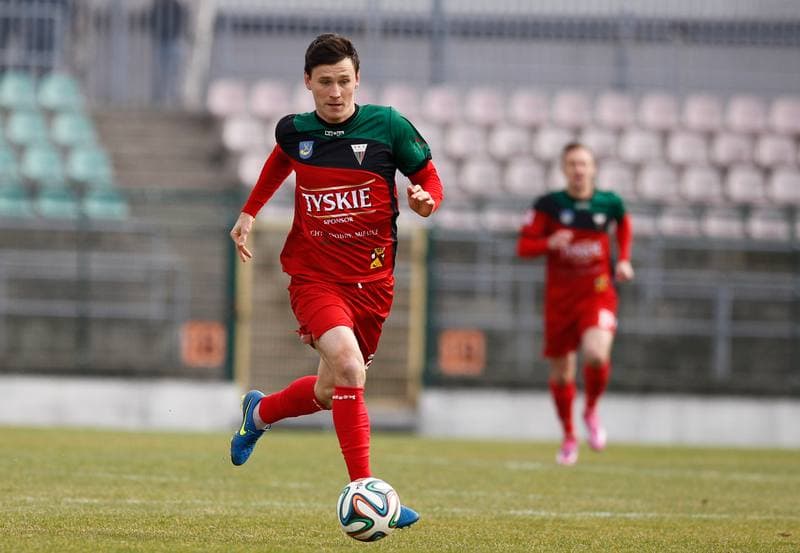 Football. I Liga. GKS Tychy - Termalica Bruk-Bet Nieciecza. 28.03.2015