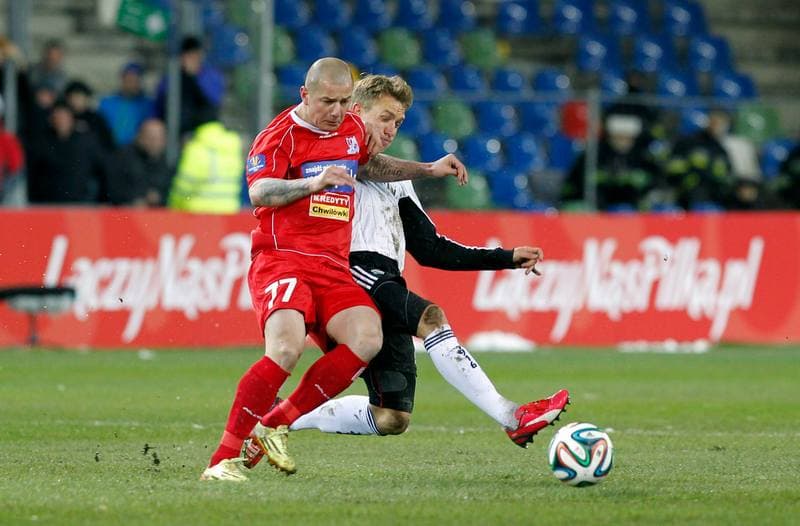 Football. Polish Cup. Podbeskidzie Bielsko Biala - Legia Warsaw. 01.04.2015