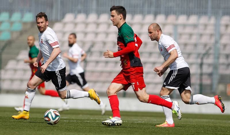 Football. I Liga. GKS Tychy - Chojniczanka Chojnice. 11.04.2015
